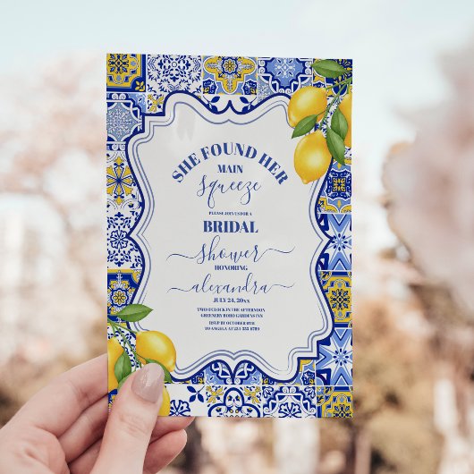 Lemon vrijgezellenfeest Ze vond haar belangrijkste Kaart