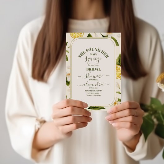 Lemon vrijgezellenfeest Ze vond haar belangrijkste Kaart