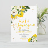 Lemon Vrijgezellenfeest Ze vond haar hoofdplein Kaart (Staand voorkant)