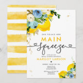 Lemon Vrijgezellenfeest Ze vond haar hoofdplein Kaart (Voorkant / Achterkant)