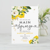 Lemon Vrijgezellenfeest Ze vond haar hoofdplein Kaart (Staand voorkant)