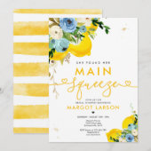 Lemon Vrijgezellenfeest Ze vond haar hoofdplein Kaart (Voorkant / Achterkant)