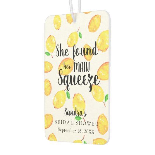 Lemon Vrijgezellenfeest Ze vond haar hoofdplein Luchtverfrisser (Links)