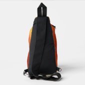 Lemon, vruchten met goede ogen en appel sling bag (Achterkant)