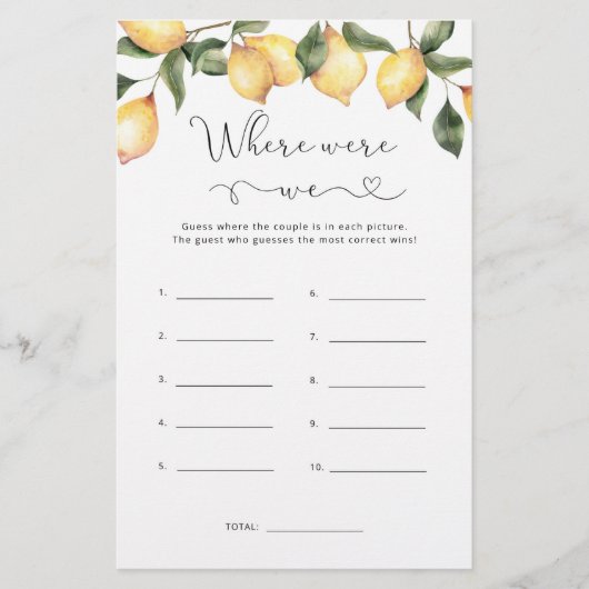 Lemon Waar waren we vrijgezellenfeest? (Voorkant)