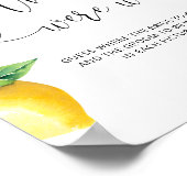 Lemon waar waren we vrijgezellenfeest-spel? poster (Hoek)