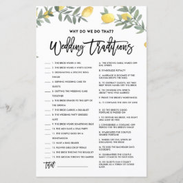 Lemon waarom doen we dat weddenschap?