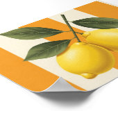 Lemon Wall Art Poster (Hoek)