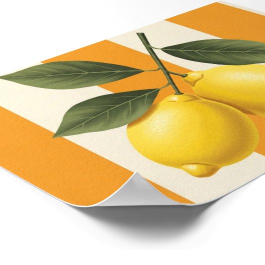 Lemon Wall Art Poster (Hoek)