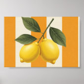 Lemon Wall Art Poster (Voorkant)