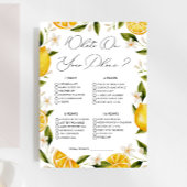 Lemon wat op je telefoon Vrijgezellenfeest spel