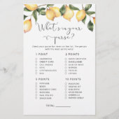 Lemon Wat zit er in je paarse vrijgezellenfeest ga (Voorkant)