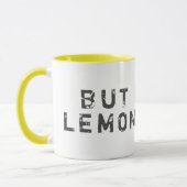 Lemon water mok (Links)