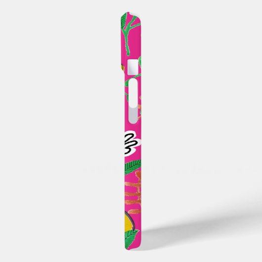 lemon watercolor Case-Mate iPhone case (Achterkant / Links)