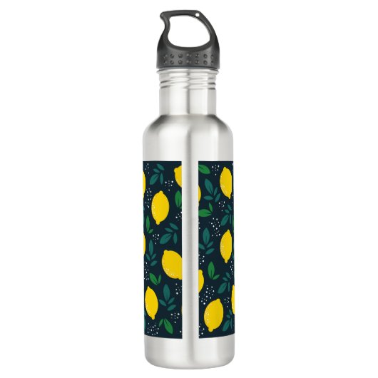 Lemon Waterfles (Achterkant)