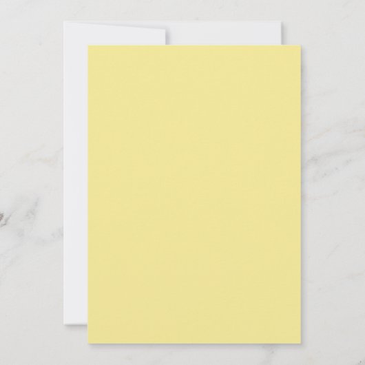 Lemon Waterverf 1e verjaardag uitnodiging (Achterkant)