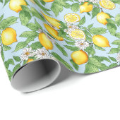 Lemon-Waterverf Cadeaupapier (Rol Hoek)