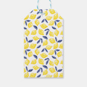 Lemon Waterverf gepersonaliseerd dank u Cadeaulabel (Achterkant)