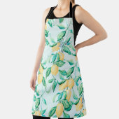 Lemon-waterverf naadloos patroon schort (Insitu)