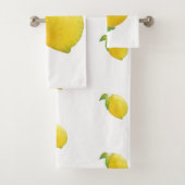 Lemon Waterverf schilderen Bad Handdoek (Insitu)