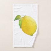 Lemon Waterverf schilderen Bad Handdoek (Handdoek)