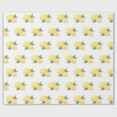 Lemon Waterverf speciale plaats Cadeaupapier (Vlak)