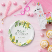 Lemon Waterverf speciale plaats Papieren Bordje (Feest)