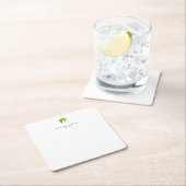 Lemon Wedding Kartonnen Onderzetters (Insitu)