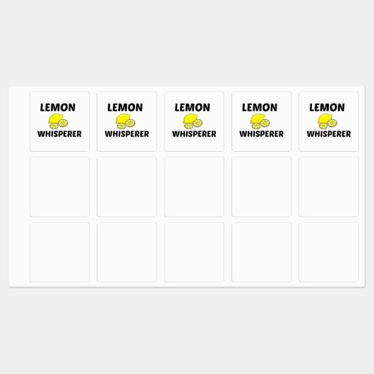 LEMON WHISPERER LABELS (Vel)
