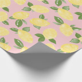 Lemon Wrapping Paper Cadeaupapier (Hoek)