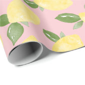 Lemon Wrapping Paper Cadeaupapier (Rol Hoek)