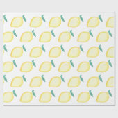 Lemon Wrapping Paper Cadeaupapier (Vlak)