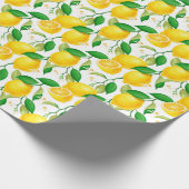 Lemon Wrapping Paper Cadeaupapier (Hoek)