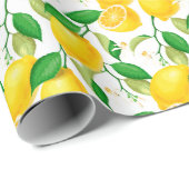 Lemon Wrapping Paper Cadeaupapier (Rol Hoek)