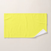 Lemon Yellow Badhanddoek Set Bad Handdoek (Handdoek)