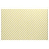 Lemon Yellow Diagonal Stripes Stof (Fat Quarter)