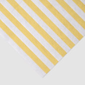 Lemon Yellow en White Striped Tissuepapier (Detail)