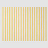 Lemon Yellow en White Striped Tissuepapier (Voorkant)