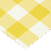 Lemon Yellow Gingham / Buffalo Check Tablecloth Tafelkleed (Gekanteld)