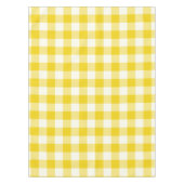 Lemon Yellow Gingham / Buffalo Check Tablecloth Tafelkleed (Voorkant)