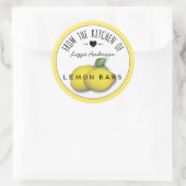 Lemon Yellow Modern uit de keuken van het etiket (Tas)