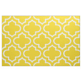 Lemon Yellow Moroccan Trellis Pattern Fabric 02 Stof (Fat Quarter)