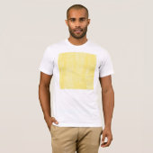 Lemon Yellow Paint effect T-shirt (Voorkant volledig)