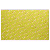 Lemon yellow pop art kitsch stof (Yard (91,4 cm))