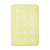 Lemon yellow shippo-patroon badmat (Voorkant Verticaal)