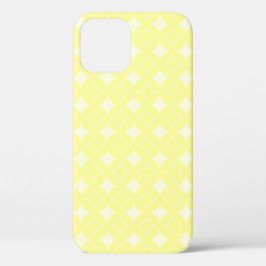 Lemon yellow shippo-patroon Case-Mate iPhone case