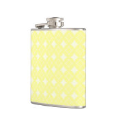 Lemon yellow shippo-patroon heupfles (Links)