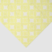 Lemon yellow shippo-patroon tissuepapier (Detail)