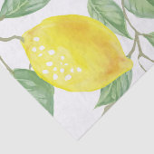 Lemon Yellow Tissue Paper ontlepagina Tissuepapier (Detail)