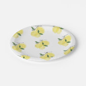 Lemon Yellow Vrijgezellenfeest Papieren Bordje (Gekanteld)